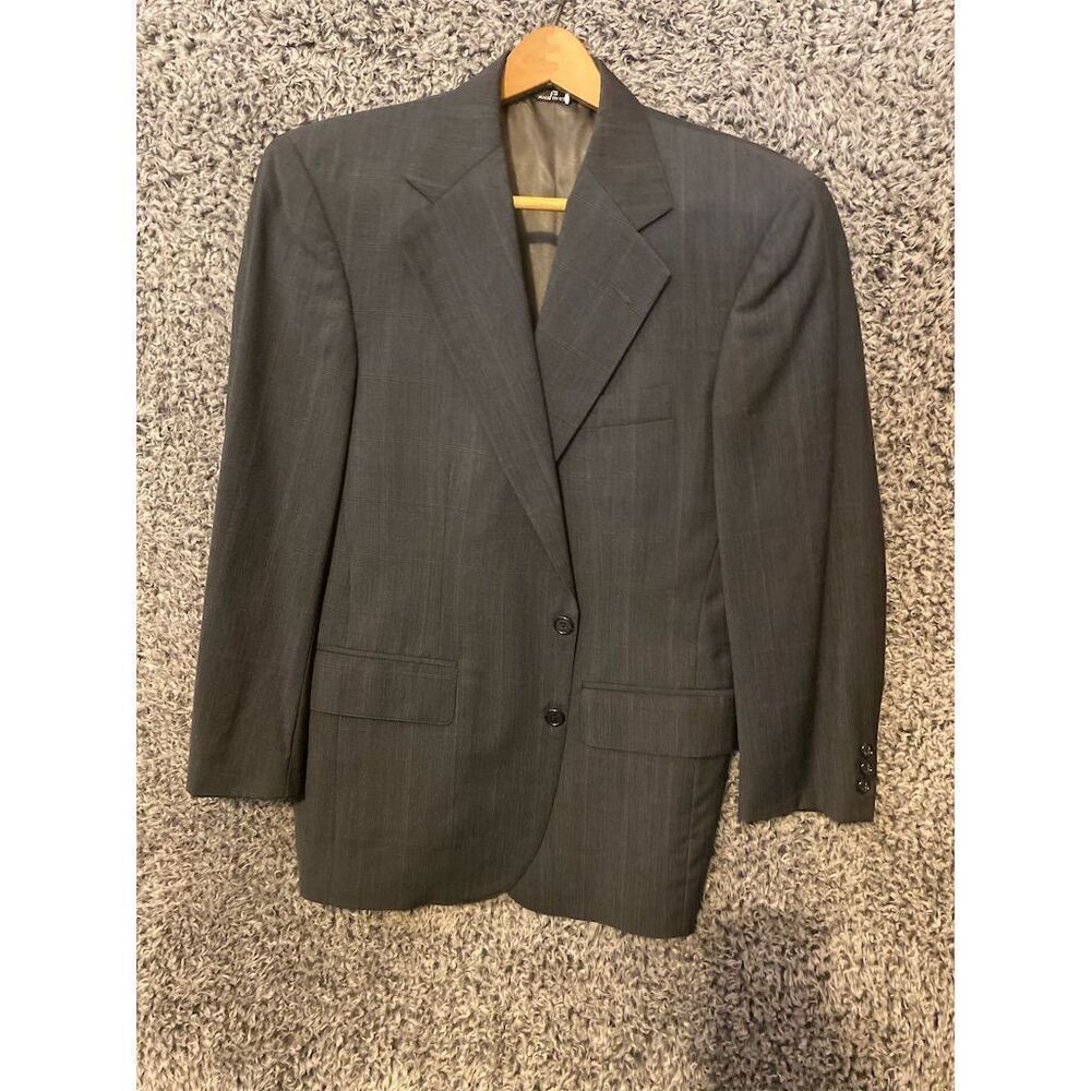 Donald Brooks Men's Vintage Gray Wool Blazer Jacket Size M